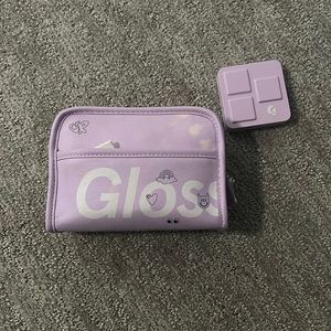 olivia rodrigo glossier beauty bag & eyeshadow tin